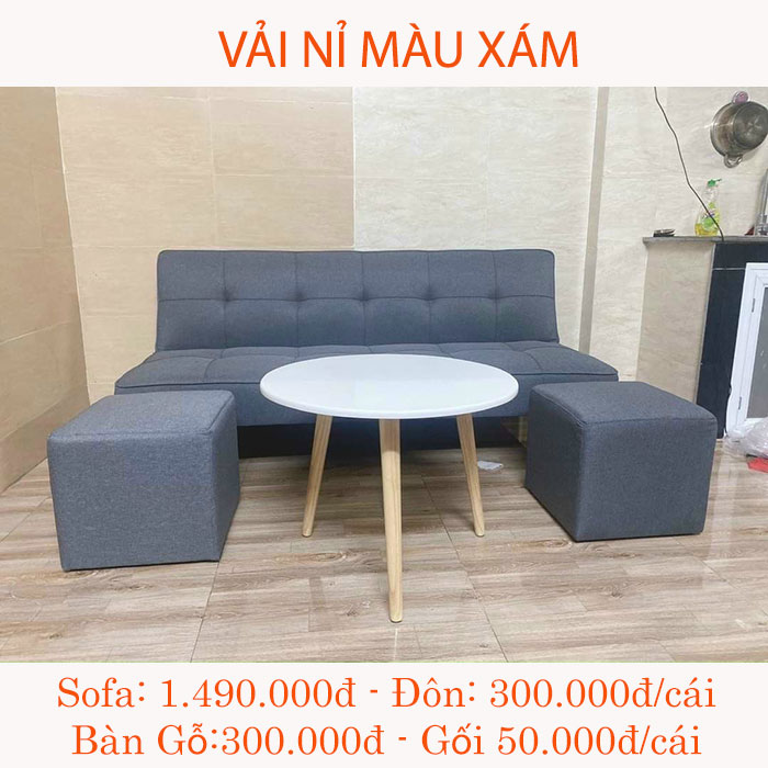 sofa xám