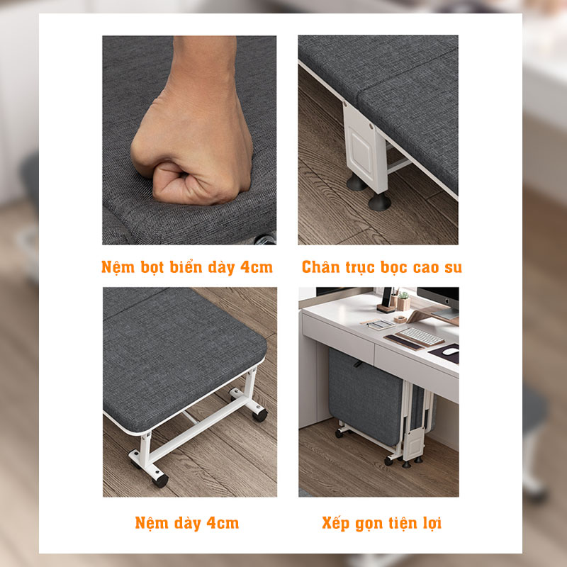 GIƯỜNG GẤP 3 DAKITA