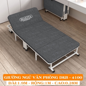 Giường Ngủ DAKITA DKB-4100 - Giường Ngủ Có Nệm Xếp Gọn Đa Năng (Rộng 100cm) [HIỆN ĐẠI - CƠ ĐỘNG]