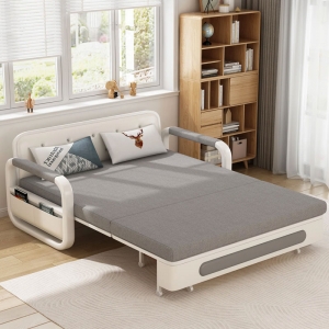 Ghế Sofa Giường Thông Minh DAKITA DKB-910 Có hộc tủ - Vải Thoáng Mát [Dài: 1.95m  Rộng: 1.08m]