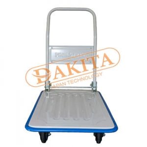 [TẢI TRỌNG CAO] Xe Đẩy Hàng Phong Thạnh 4 Bánh - Màu Xám Xanh