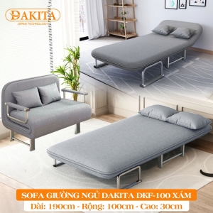 Ghế Sofa Kéo Thành Giường Ngủ DAKITA DKF- 100 [Rộng 1m Dài 1.9m]