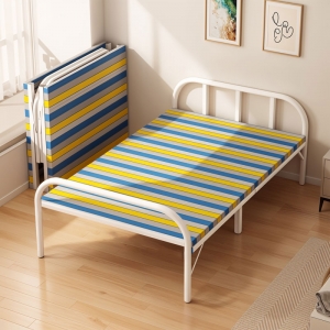 [ĐẸP - RẺ - CỨNG CÁP] Giường Ngủ Có Nệm Gấp Gọn DAKITA DKN-800 Sọc 3 Màu [HÀI LÒNG 100%]