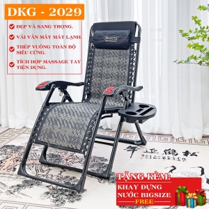 [THÉP VUÔNG] Ghế Xếp Thư Giãn Cao Cấp DAKITA DKG-2029 Vải Vân Mây Mát Lạnh