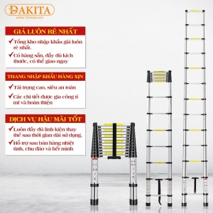 Thang Nhôm Rút Đơn [SIÊU CAO - CỨNG CÁP - AN TOÀN TUYỆT ĐỐI]