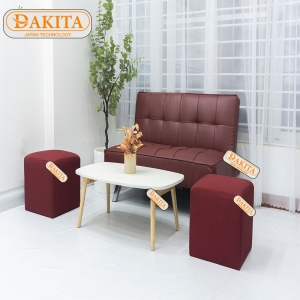 SOFA BED DAKITA MÀU ĐỎ SIMILI  [HÀNG CAO CẤP- ĐỔI MỚI 90 NGÀY ]