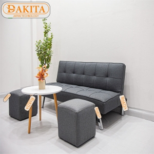 SOFA BED DAKITA MÀU XÁM DÀI 1M7 [MÀU ĐẸP BÁN CHẠY ]