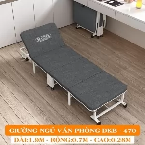 Giường Ngủ DAKITA DKB-470 - Giường Ngủ Có Nệm Xếp Gọn Đa Năng (Rộng 70cm) [HIỆN ĐẠI - CAO CẤP] 