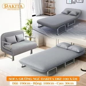 Ghế Sofa Kéo Thành Giường Ngủ DAKITA DKF- 100 [Rộng 1m Dài 1.9m]