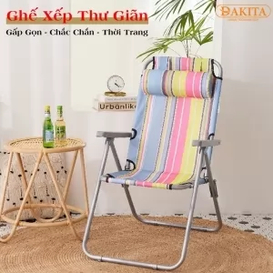 [SIÊU RẺ - THOẢI MÁI] Ghế xếp thư giãn DKG-610, ghế xếp du lịch, ghế xếp câu cá, ghế xếp giá rẻ.