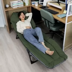  Giường Ngủ DAKITA DKB-165 Xanh - Giường Ngủ Có Nệm Xếp Gọn Đa Năng ( Dài 2m  Rộng 64cm )