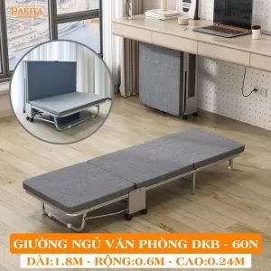 Giường Ngủ DAKITA DKB-60N - Giường Ngủ Có Nệm Gấp Gọn Đa Năng (Rộng 60cm)