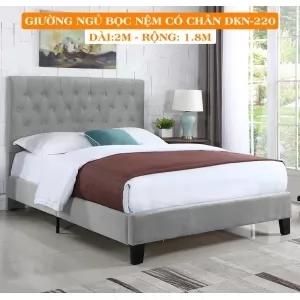 Giường Ngủ Bọc Nệm Dakita Cao Cấp DKN-220 [1m8x2m]