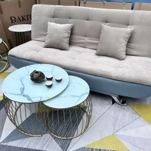 BÀN ĐÁ SOFA BÀN TRÒN ĐÔI SANG TRỌNG -  HIỆN ĐẠI  [HÀNG CAO CẤP- GIÁ TẠI KHO]