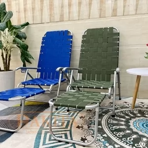 Ghế Bố Xếp Vải Dù Khung Thép Đức Lợi DKG-402D