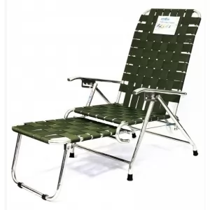 Ghế xếp bố vải dù khung Inox DL109