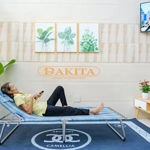 Giường Xếp Đa Năng Cao Cấp DAKITA DKG-290N [Khung Inox vải lưới rộng 90cm]