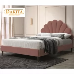 Giường Ngủ Bọc Nệm Vỏ Sò Giá Rẻ G102 [CAO CẤP]