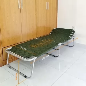 Giường Xếp Cao Cấp DAKITA DKG-170D [Khung thép vải dù Rộng 70cm]