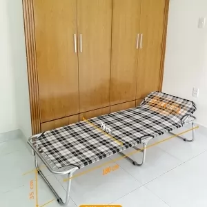 Giường Xếp Cao Cấp DAKITA DKG-170L [Khung thép vải lưới Rộng 70cm]