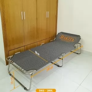 Giường Xếp Cao Cấp DAKITA DKG-280L [Khung inox vải lưới Rộng 80cm]
