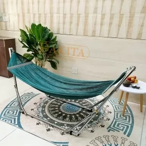 Khung Võng Xếp Đức Lợi Xi Inox DKV-08 [VÕNG DÀY - SÁNG ĐẸP - ĐỔI TRẢ 30 NGÀY]