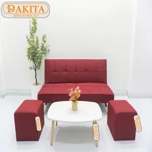 SOFA BED DAKITA MÀU ĐỎ [SẴN HÀNG GIAO NHANH]