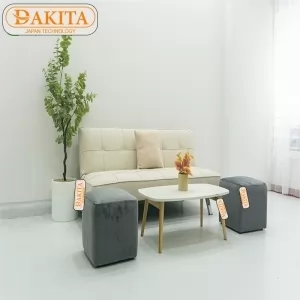 SOFA BED DAKITA MÀU TRẮNG  [HÀNG CAO CẤP- ĐỔI MỚI 90 NGÀY - ]