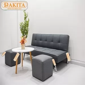 SOFA BED DAKITA MÀU XÁM DÀI 1M7 [MÀU ĐẸP BÁN CHẠY ]