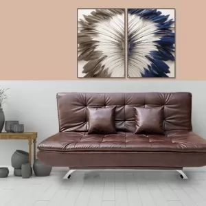 SOFA BED - GIƯỜNG ĐA NĂNG DAKITA SIMILI NÂU ĐẬM  DKF-120 [CAO CẤP - GIÁ TẠI KHO]