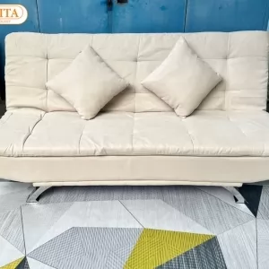 SOFA BED - GIƯỜNG ĐA NĂNG DAKITA TRẮNG KEM DKF-120 [ĐẸP GIÁ RẺ]