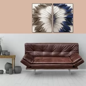 SOFA BED TAY GẬP DA CHỐNG TRẦY CAO CẤP MÀU DA SIMILI [CAO CẤP + SANG TRỌNG] DKF-150