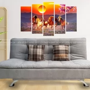 SOFA BED - GIƯỜNG ĐA NĂNG DAKITA DKF-120 - XÁM TRẮNG [ẢNH THẬT 100%]