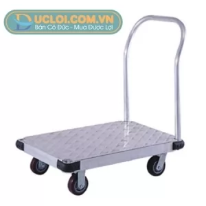 Xe Đẩy Hàng 4 Bánh Gấp Gọn Tải 600Kg