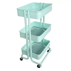 Xe Đẩy Phong Thạnh 3 tầng XGD 100T3 (xanh)