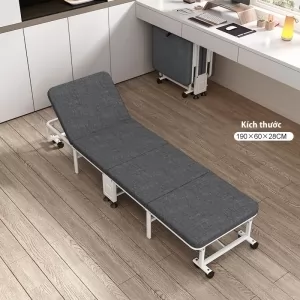 [5 MỨC NÂNG CAO ĐẦU] Giường Ngủ DAKITA DKB-460 - Giường Ngủ Có Nệm Xếp Gọn Đa Năng (Rộng 60cm)